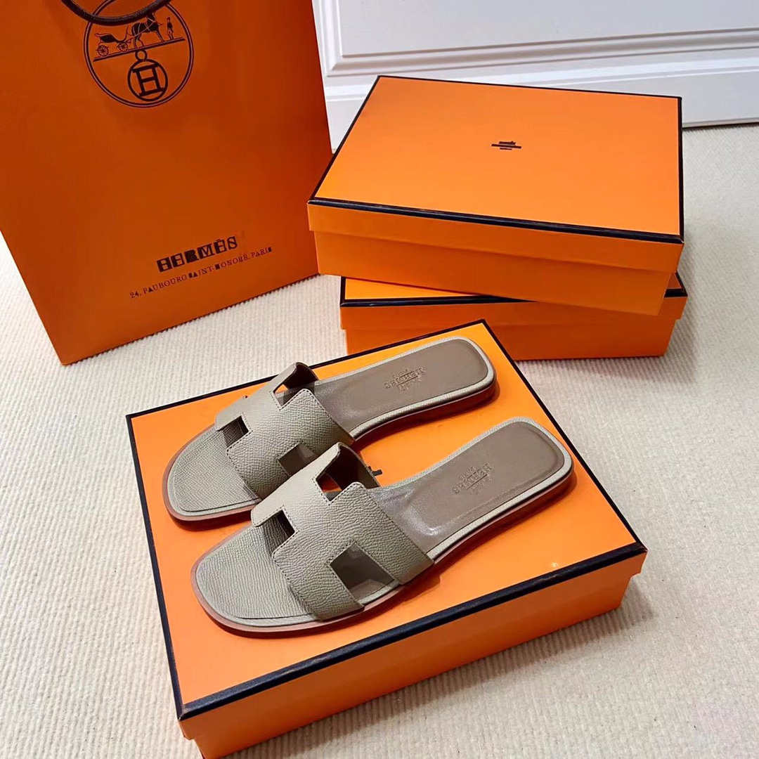 에르메스 올수공 오란 슬리퍼 샌들 앱송 70